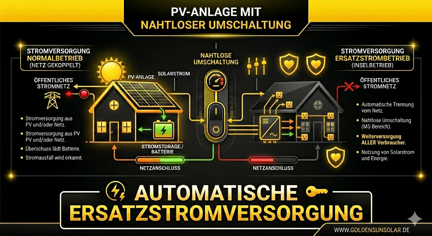 Ersatzstrom und Notstrom